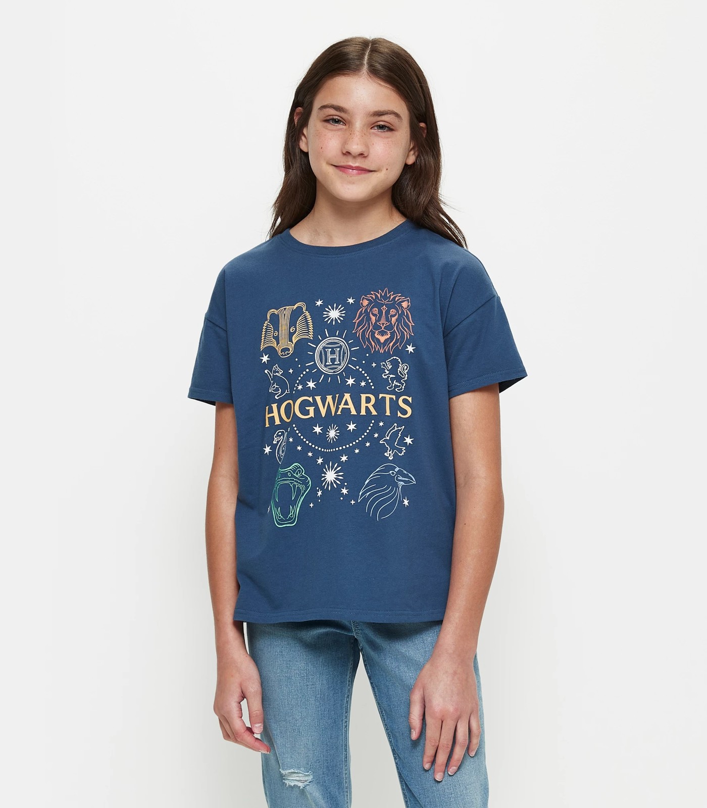 Harry Potter Longline T-Shirt | Target Australia