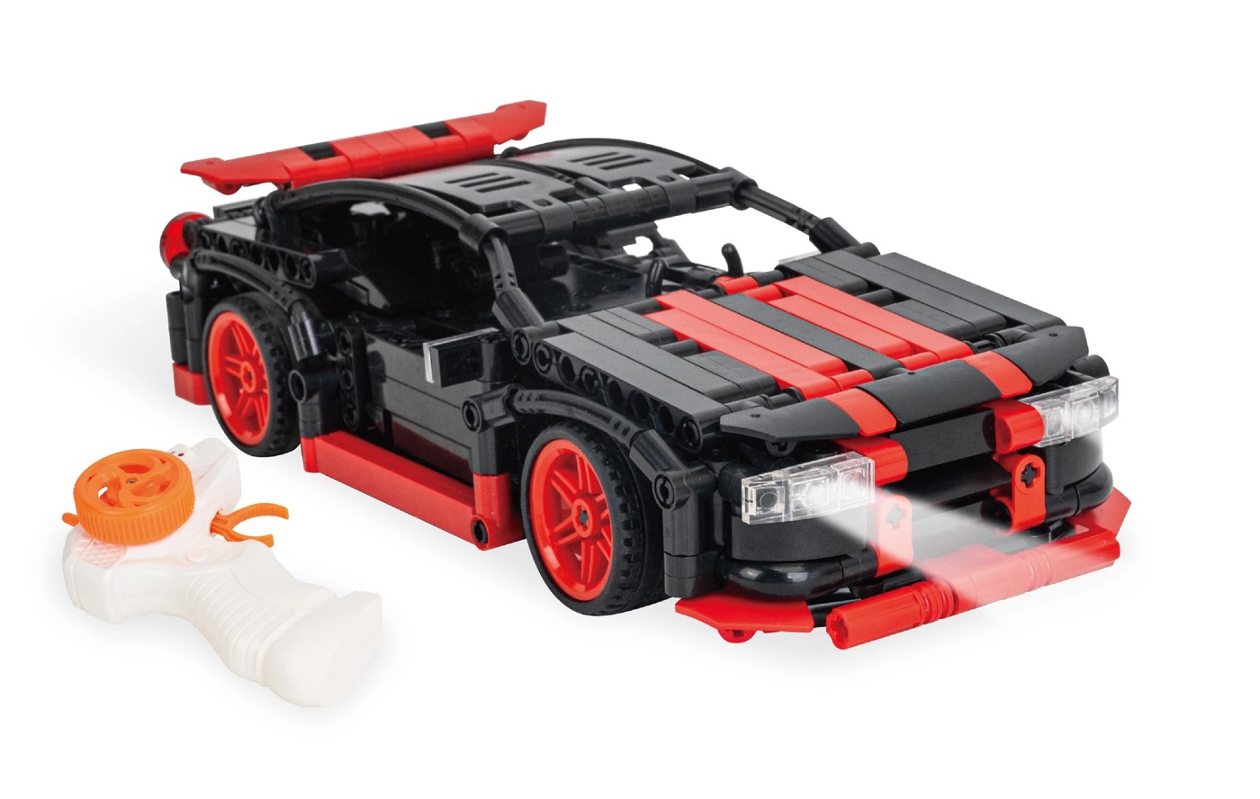 Anko 435 Piece Mini Blocks Vehicle Series: Light Up Remote Control Race Car 2 of 5