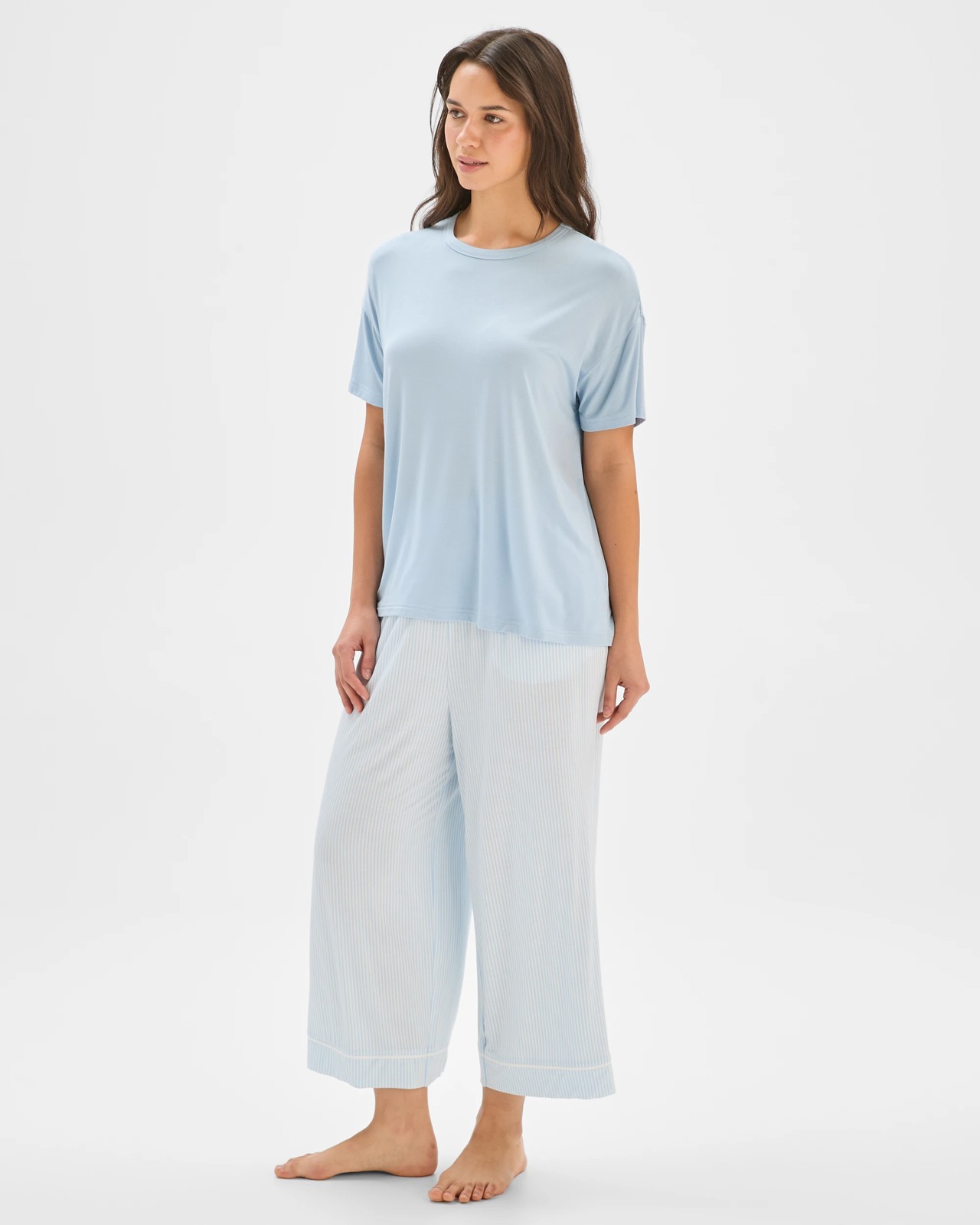 Bamboo Rich Sleep T-Shirt - Blue 3 of 5