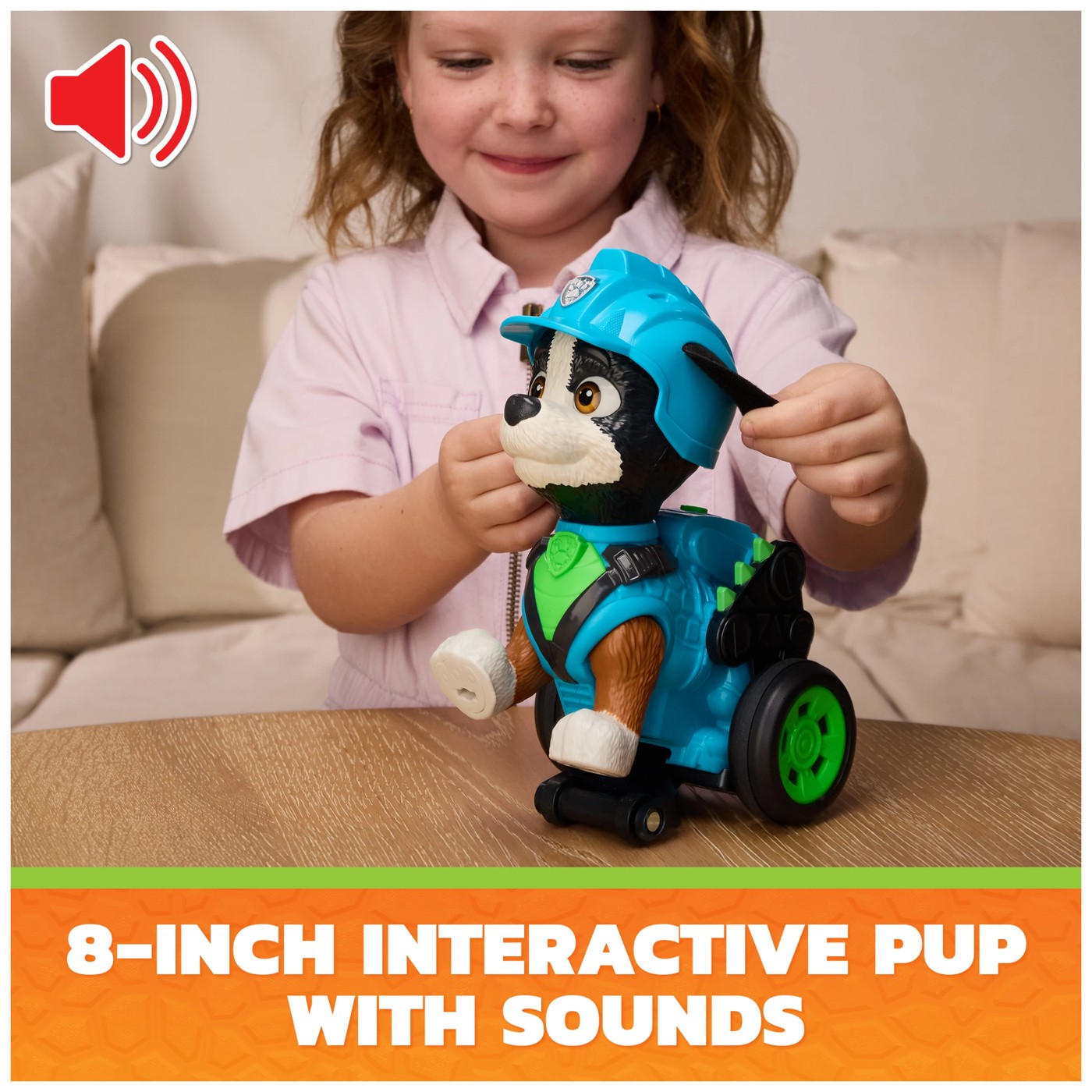 PAW Patrol: The Dino Movie Rippin Rescue Rex Action Figure 3 of 6