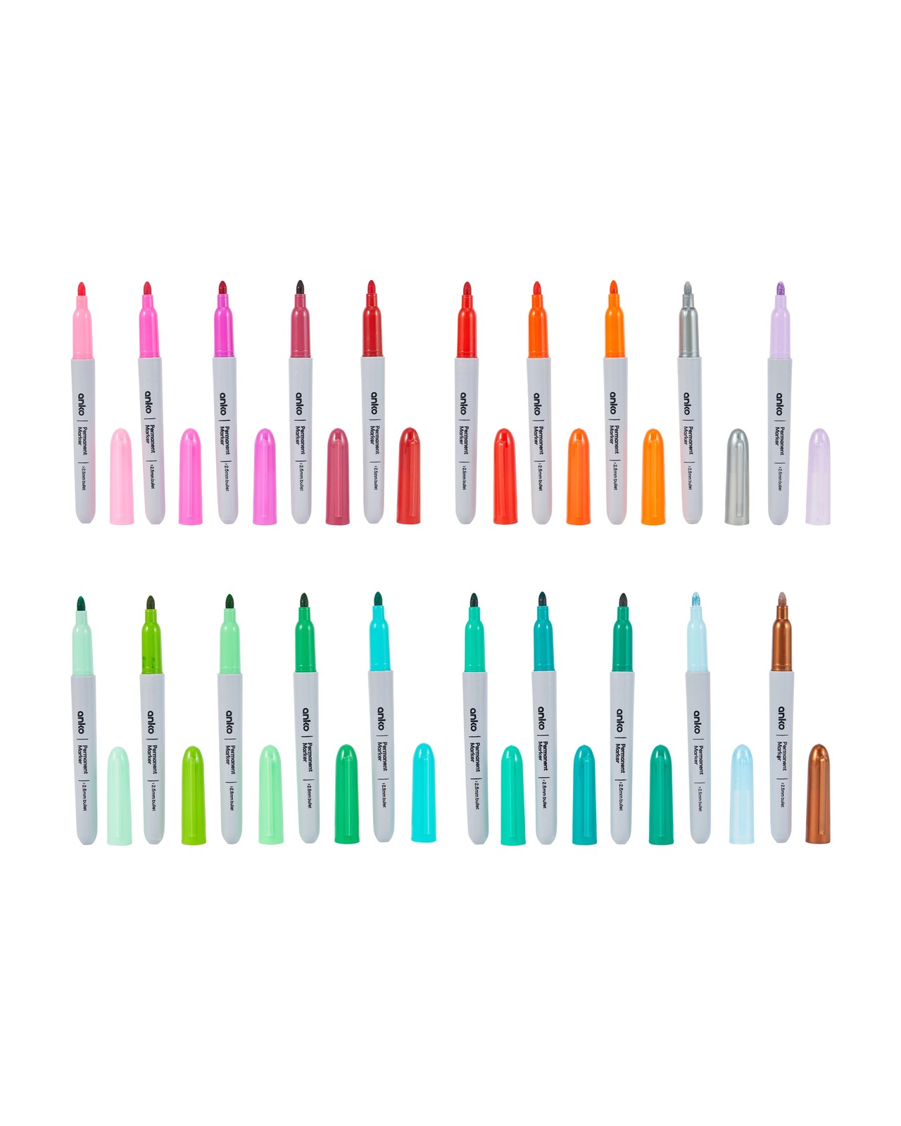 Anko 60 Pack Permanent Markers 5 of 6