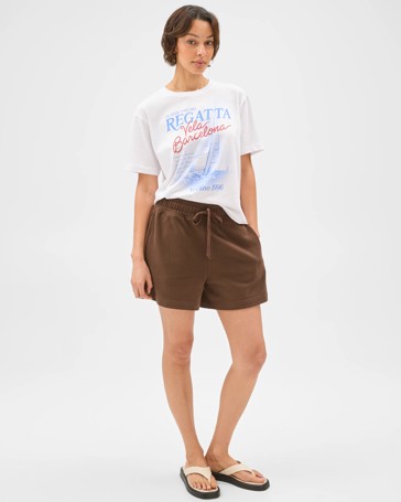 Australian Cotton Jersey Pull On Shorts