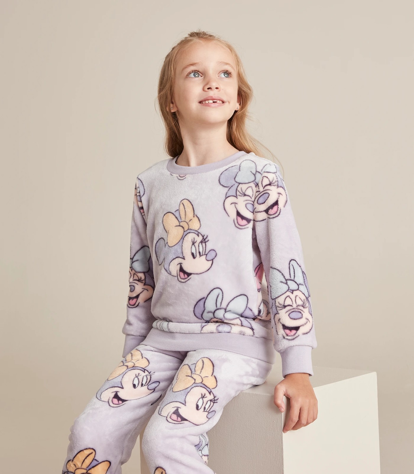 Minnie mouse fleece online pyjamas