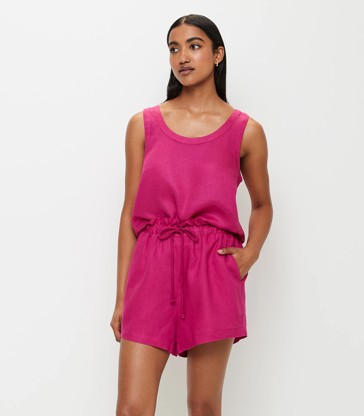 European Linen Shorts