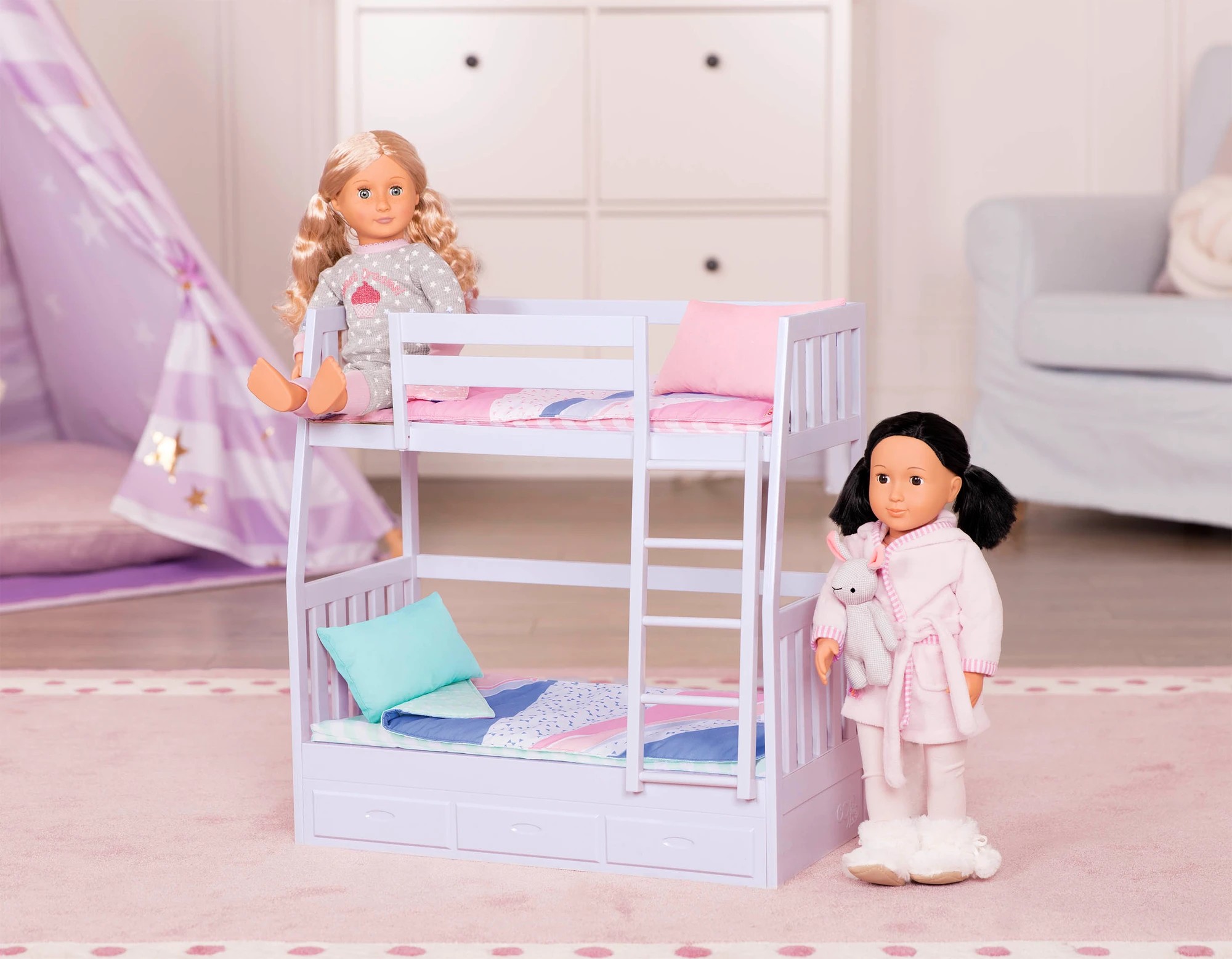 Barbie bunk store bed target