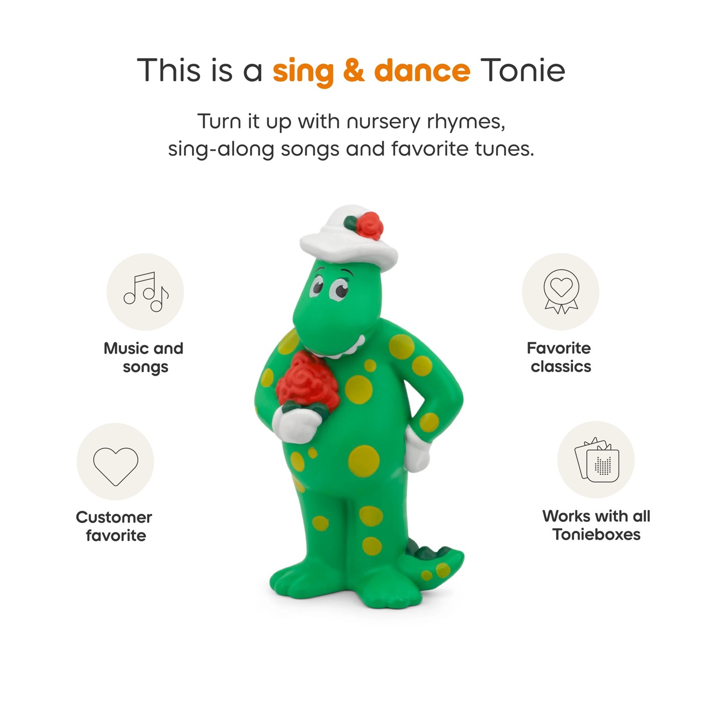 Wiggles - Dorothy the Dinosaur Tonies Audio Character 5 of 6