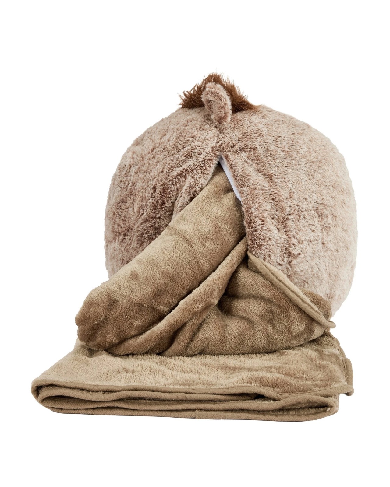 Anko 2-in-1 Sloth Travel Blanket and Pillow 3 of 5