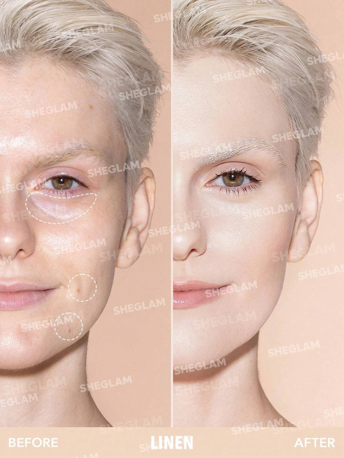 SHEGLAM Like Magic 12HR Full Coverage Concealer - Linen 2 of 5