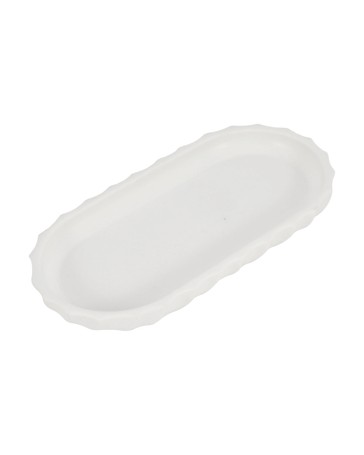 Anko White Textured Tray