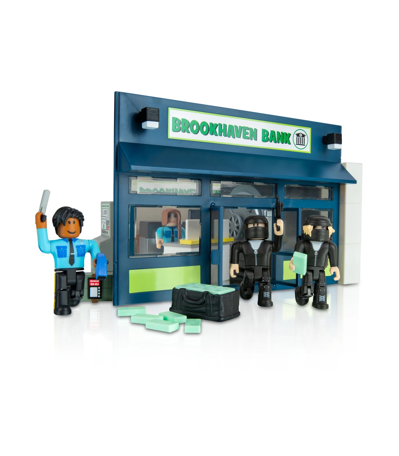 ROBLOX Brookhaven Outlaw and Order Deluxe Playset Target Australia