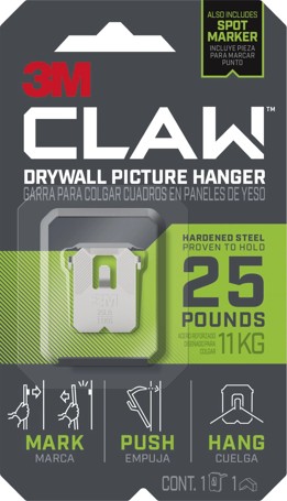 3M Claw Drywall Picture Hanger