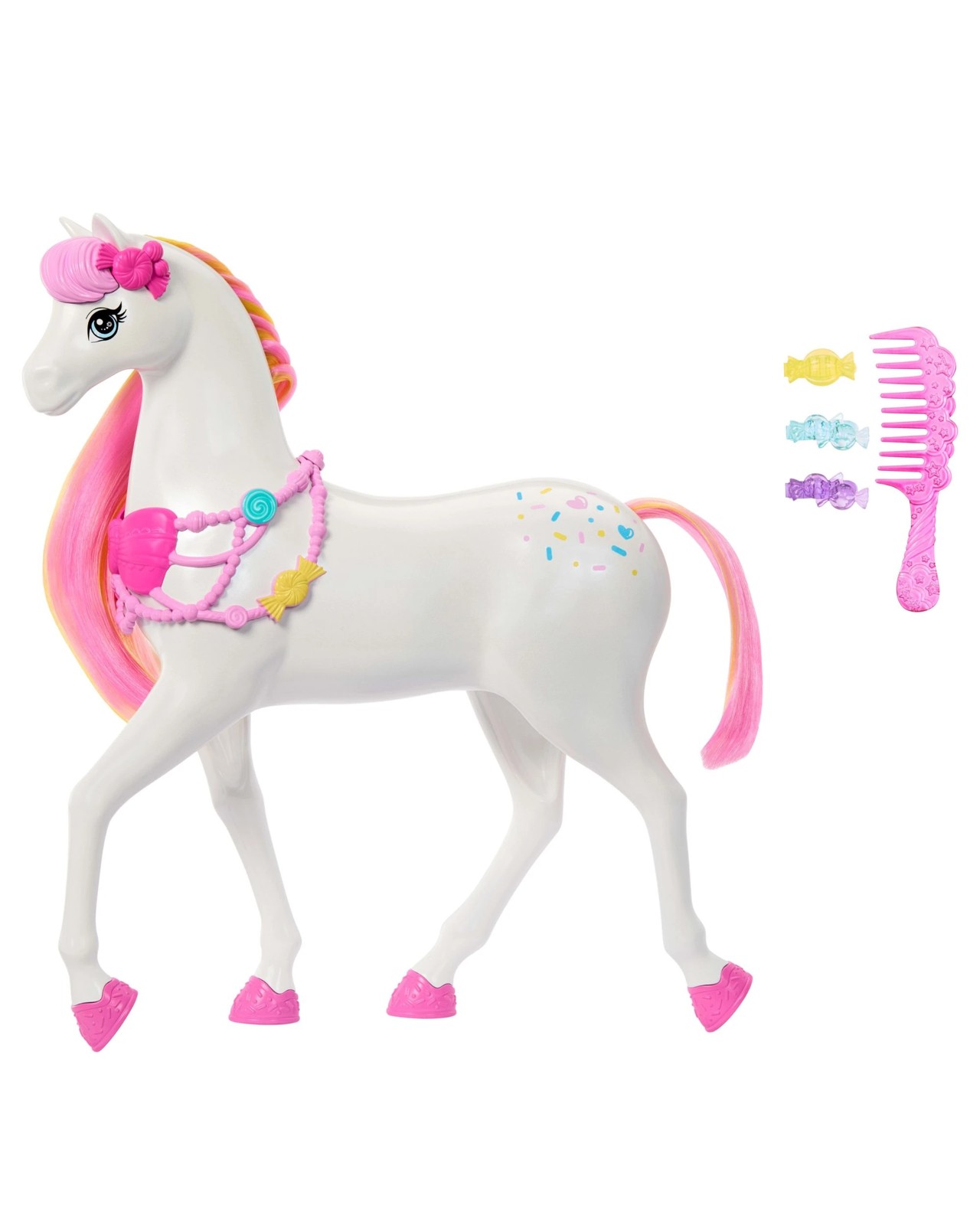 Barbie in the Nutcracker Land of Sweets Horse with Colourful Scented Hair and Candy-Scented Accessories 2 of 5