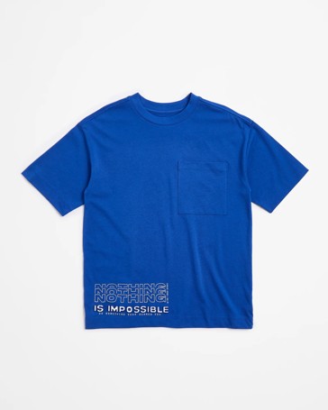 Graphic Print Oversized T-shirt
