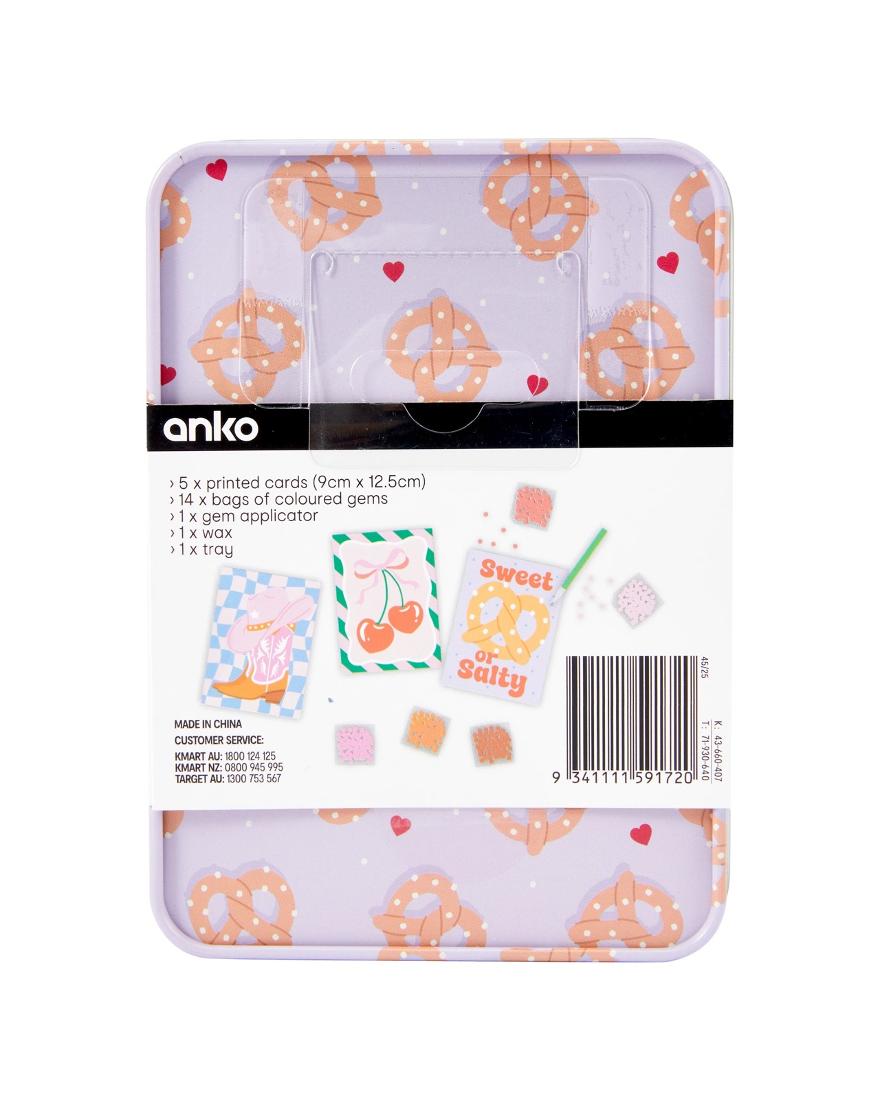 Anko Mini Gem Art Set 5 of 5