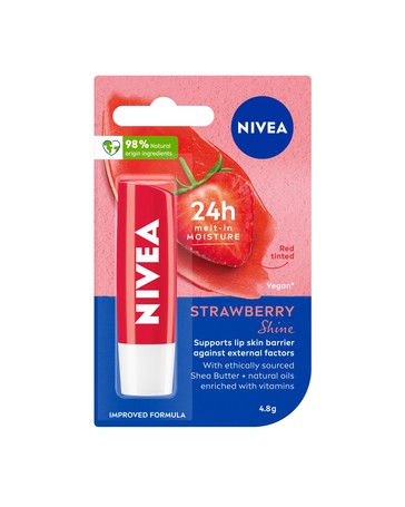 Nivea Fruity Shine Strawberry Lip Balm