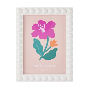 5in. x 7in. Bobbin Frame, White - Anko