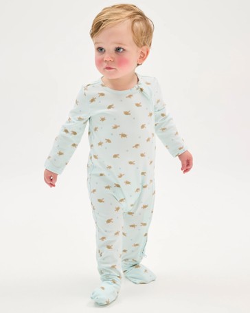 Baby Organic Cotton 3 Pack Zip Coveralls