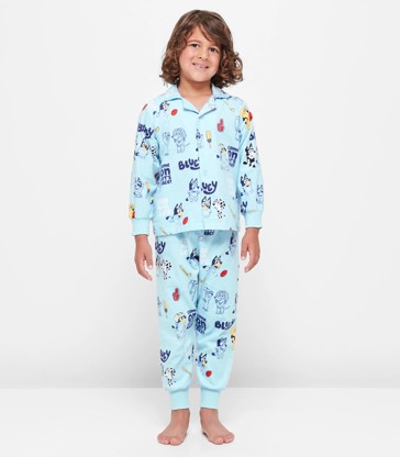 Bluey Flannelette Cotton Pyjama Set