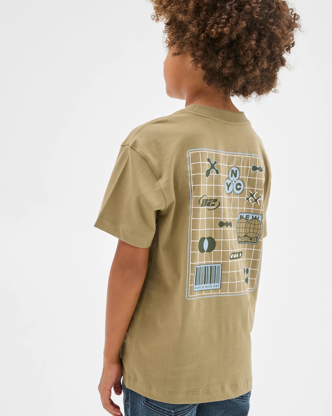 Australian Cotton Short Sleeve T-Shirt - Green 4 of 5