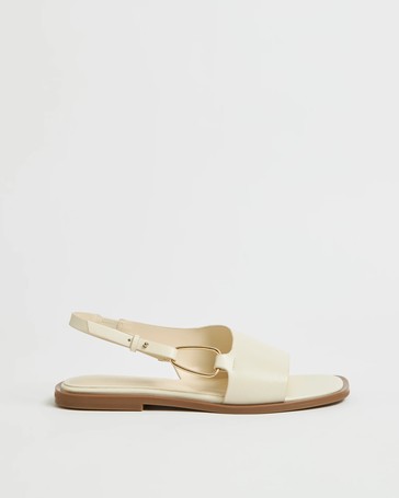 Willow Metal Trim Flat Sandals