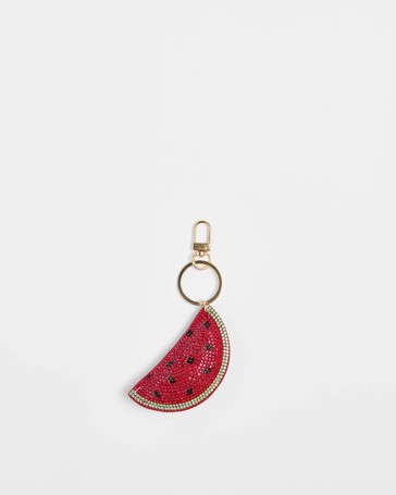 Sparkle Watermelon Bag Charm