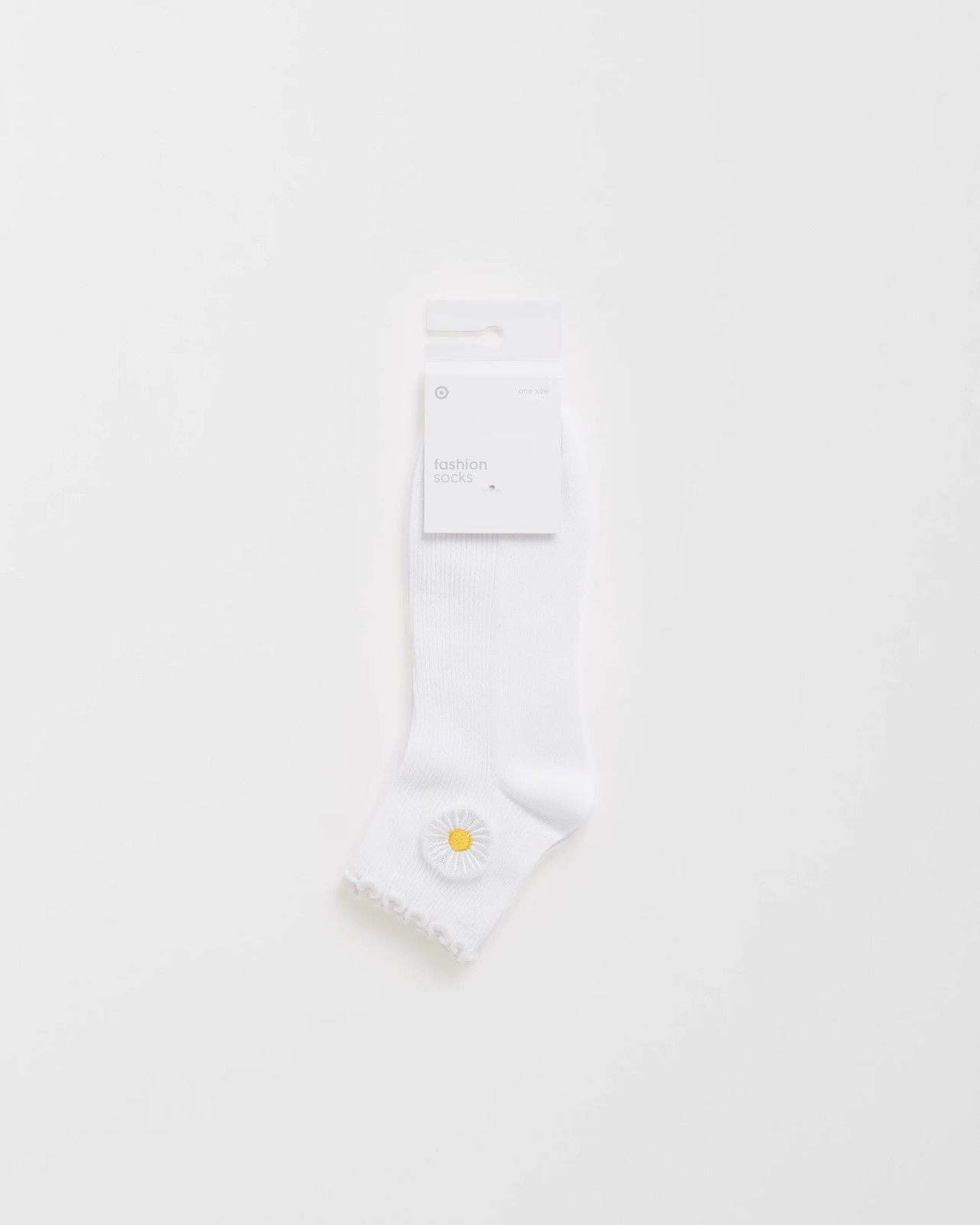 Australian Cotton Blend Frill Quarter Crew Socks - Daisy 3 of 3