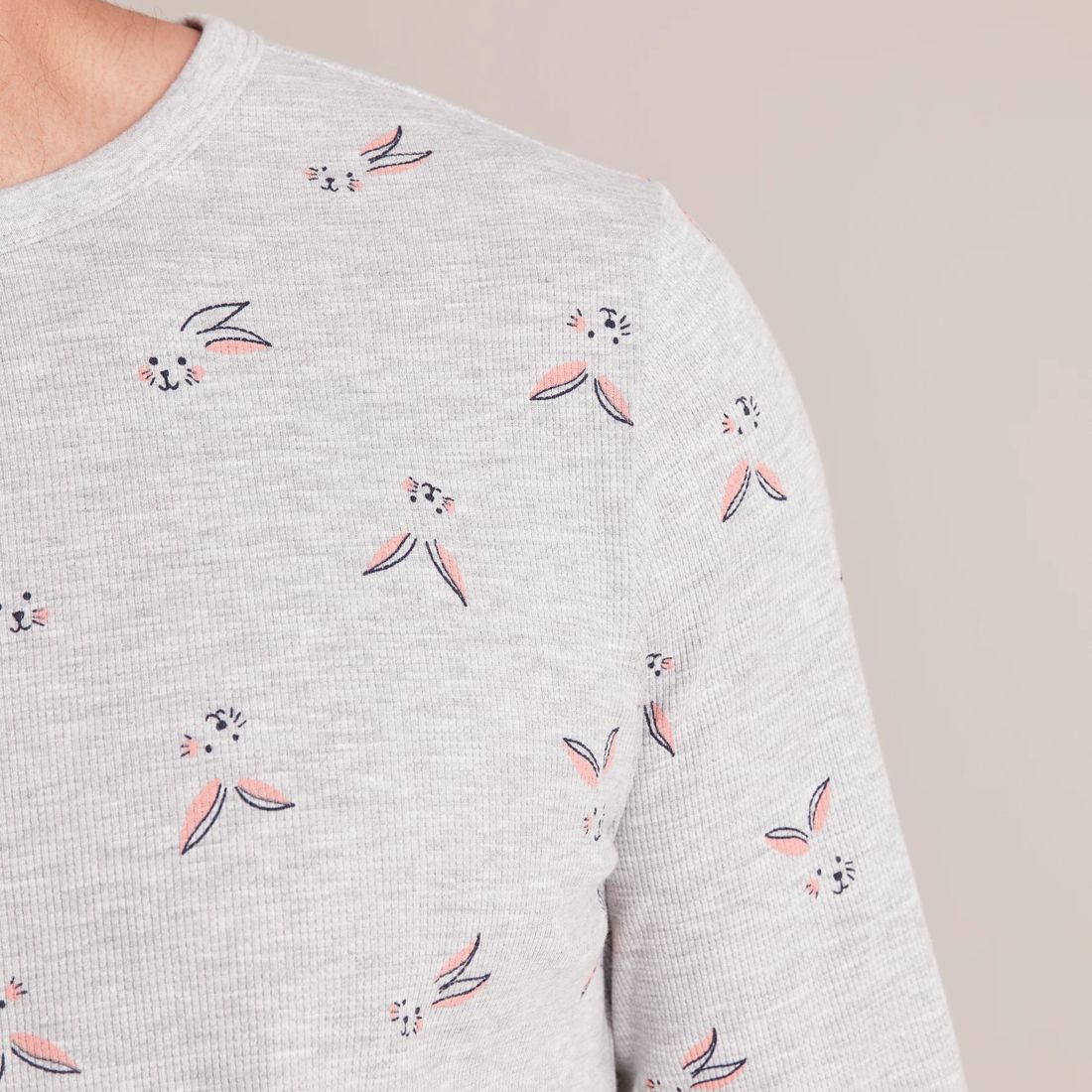 Mens Family Matching Easter Bunny Waffle PJ Set Target Australia