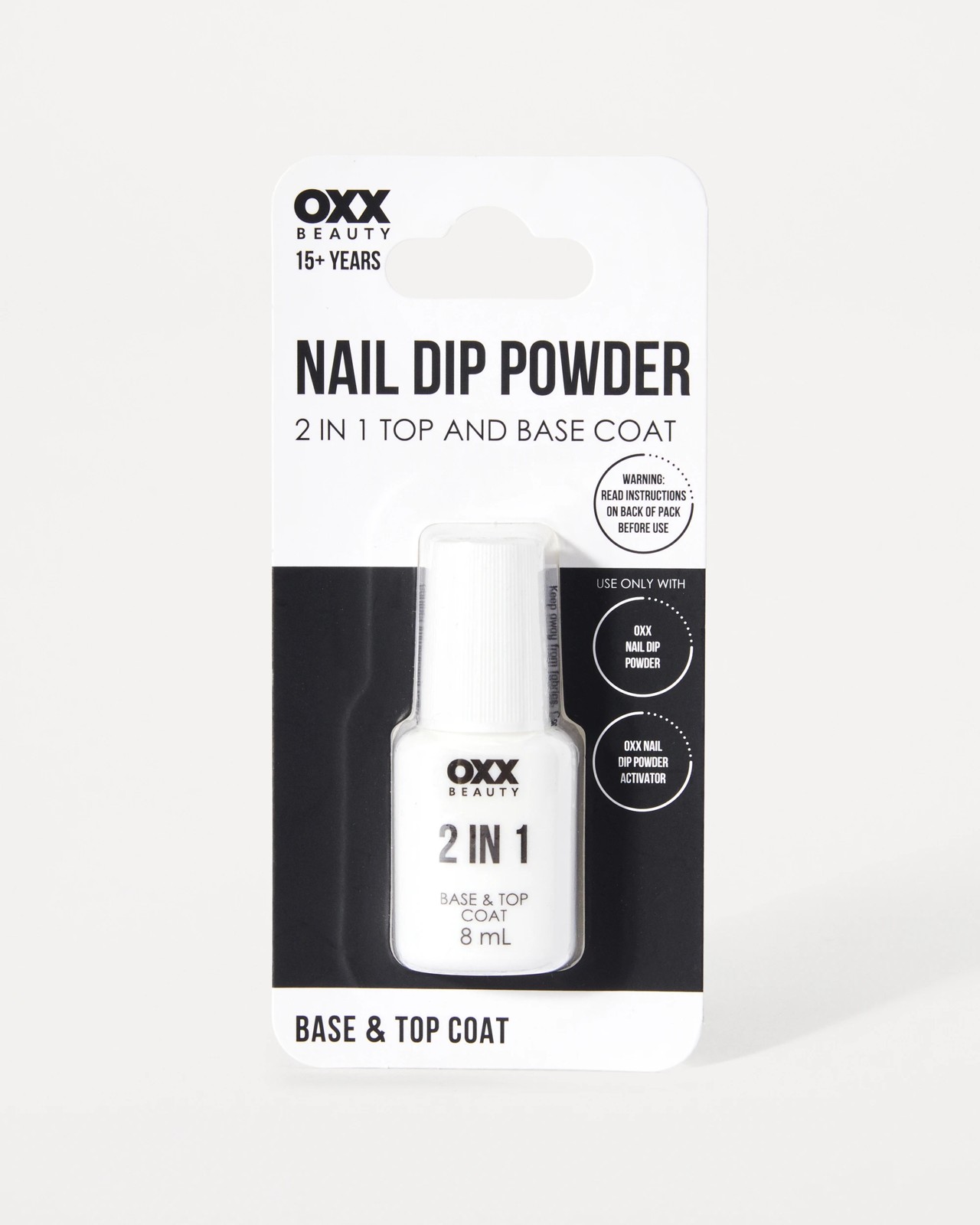OXX Nail Dip Powder 2-in-1 Top and Base Coat 5 of 6