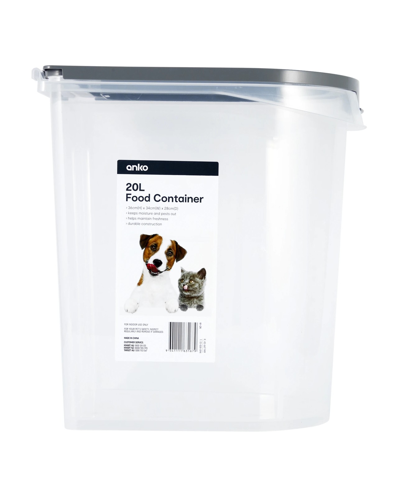 Anko 20L Pet Food Container 4 of 4