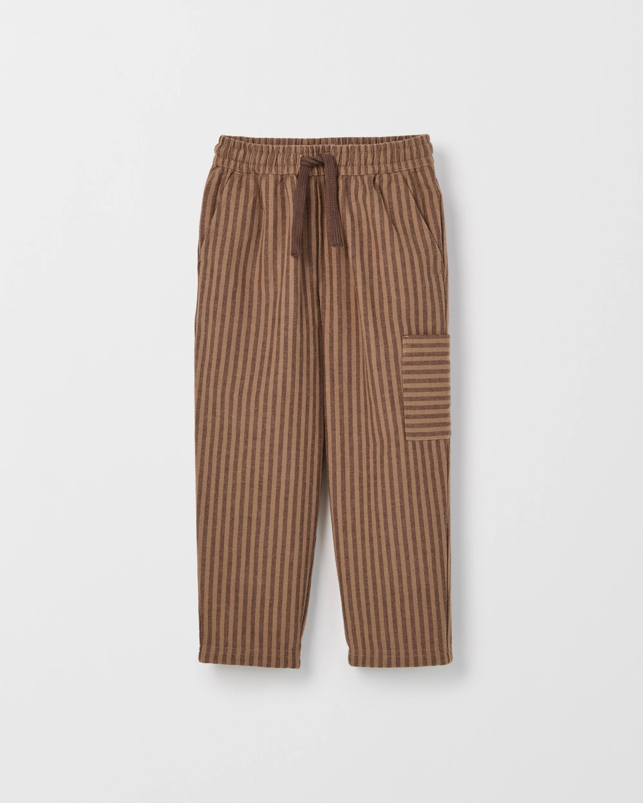 Lightweight Woven Pull-On Pants - Hot Fudge 5 of 6