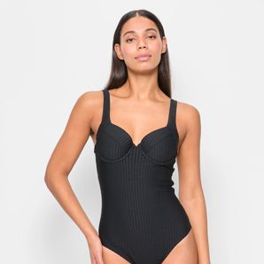 Resort Seersucker Underwire One Piece Bathers - Shape Your Body product image