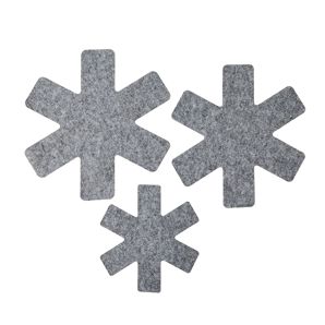 Pan Protectors, 3 Pack Grey - Anko product image