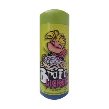 Blue Brain Licker Sour Candy Drink 60ml - Assorted