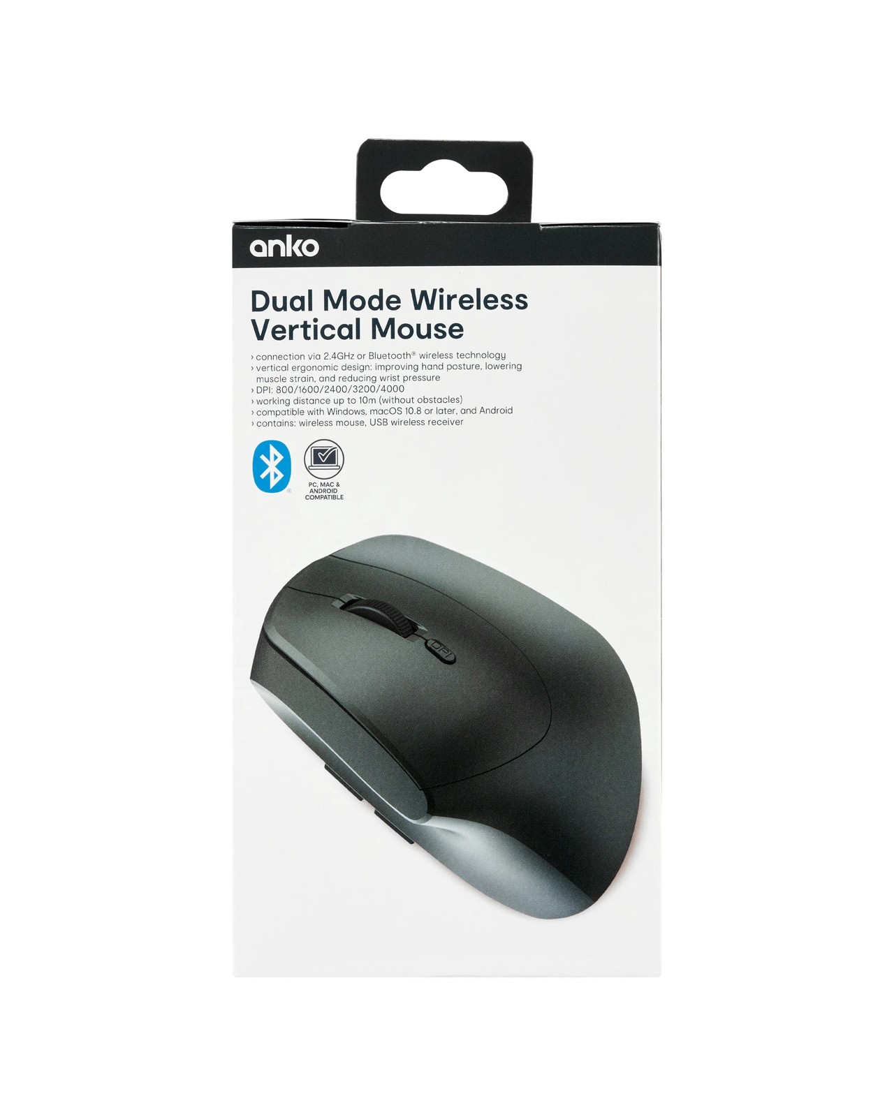 Anko Wireless Vertical Mouse 5 of 5