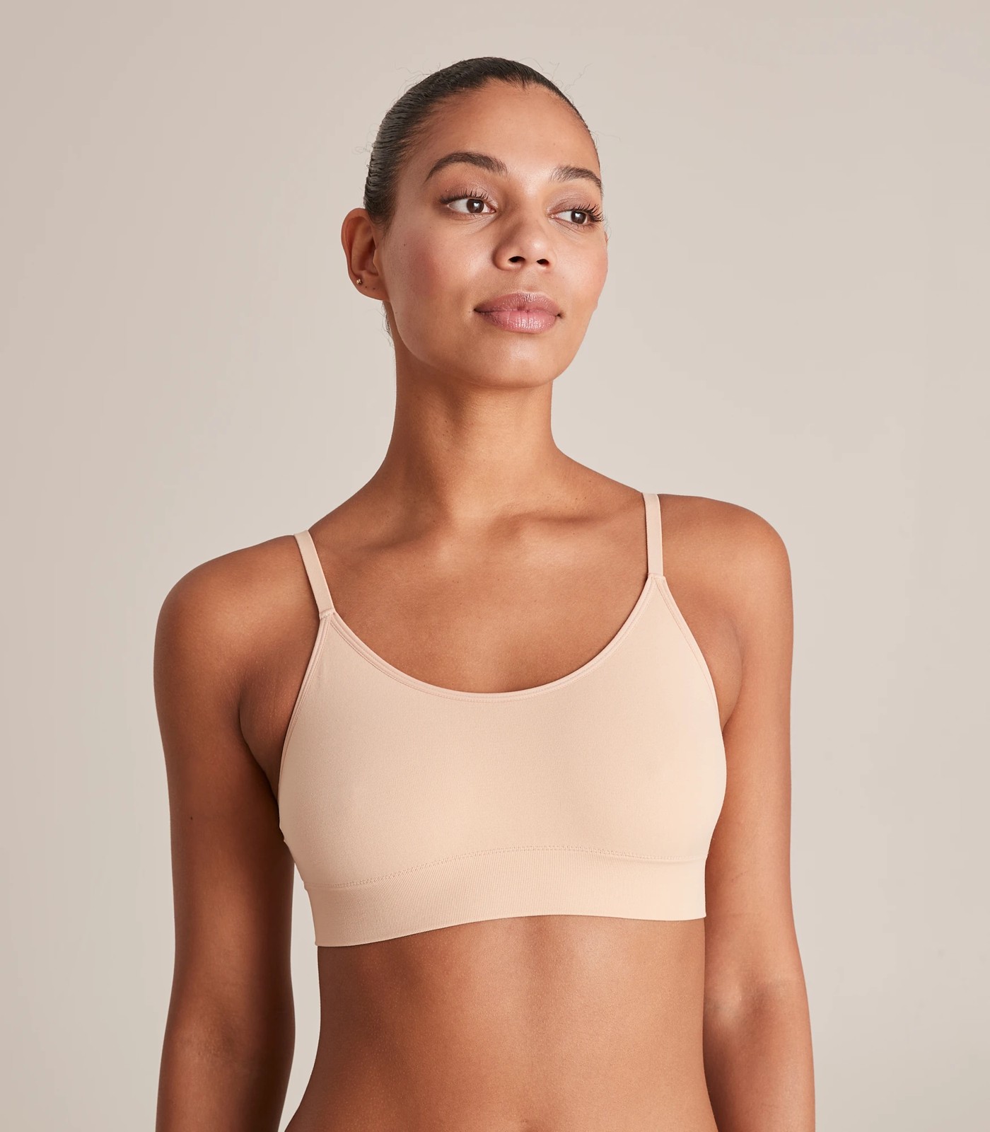 Buy White, Nude & Black Seamless Stretch Crop Top 3 Pack L | Bras | Argos