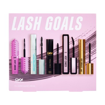 5 Pack Lash Goals Mini Mascaras - OXX Cosmetics