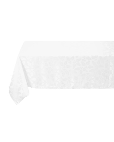 Anko White Holly Jacquard Tablecloth