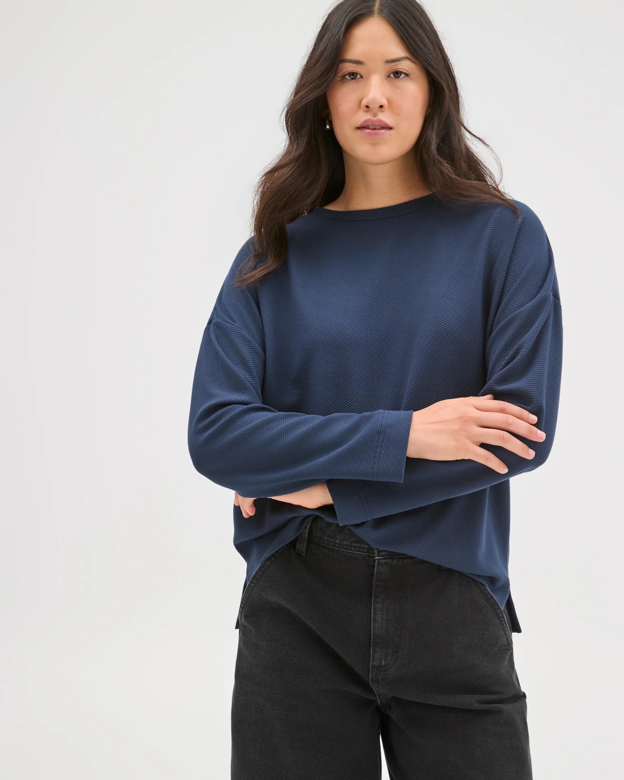 Long Sleeve Ottoman T-Shirt 4 of 5