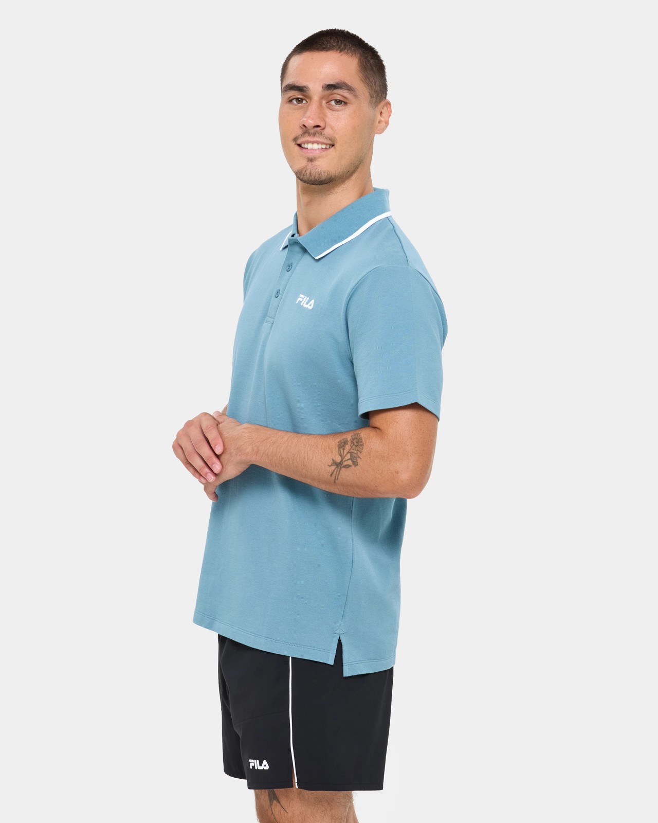 Fila Dante Polo Top - Smoke Blue 3 of 6
