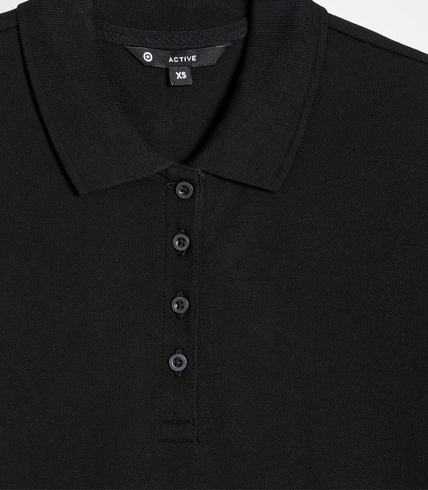 Active Pique Polo T-Shirt - Black | Target Australia