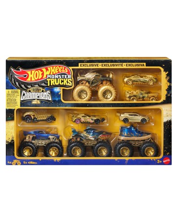 Hot Wheels Monster Trucks Trophy Champions Multipack