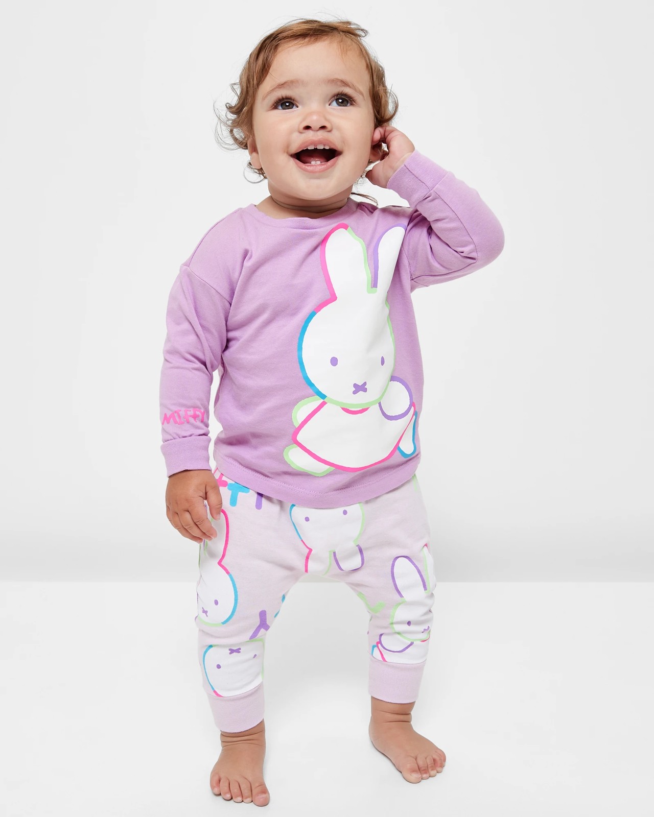 Family Matching Baby Girls Miffy Cotton Pyjama Set Target Australia