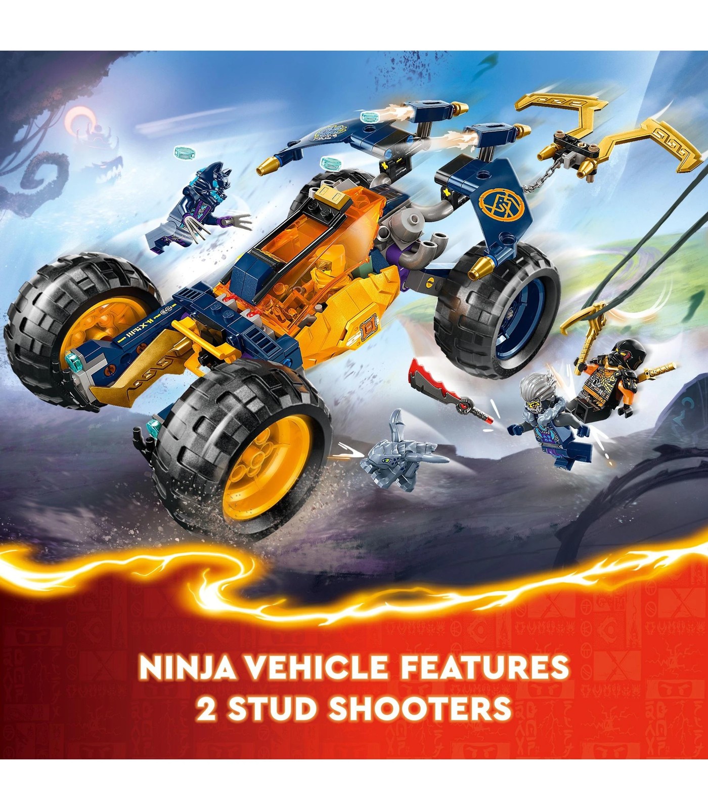 LEGO® NINJAGO Arin's Ninja Off-Road Buggy Car 71811 | Target Australia