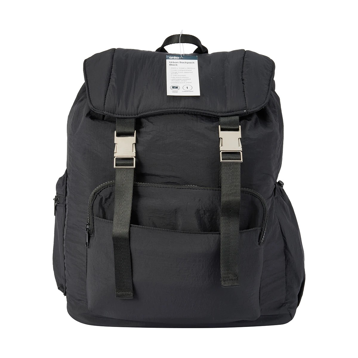 Black backpack kmart online