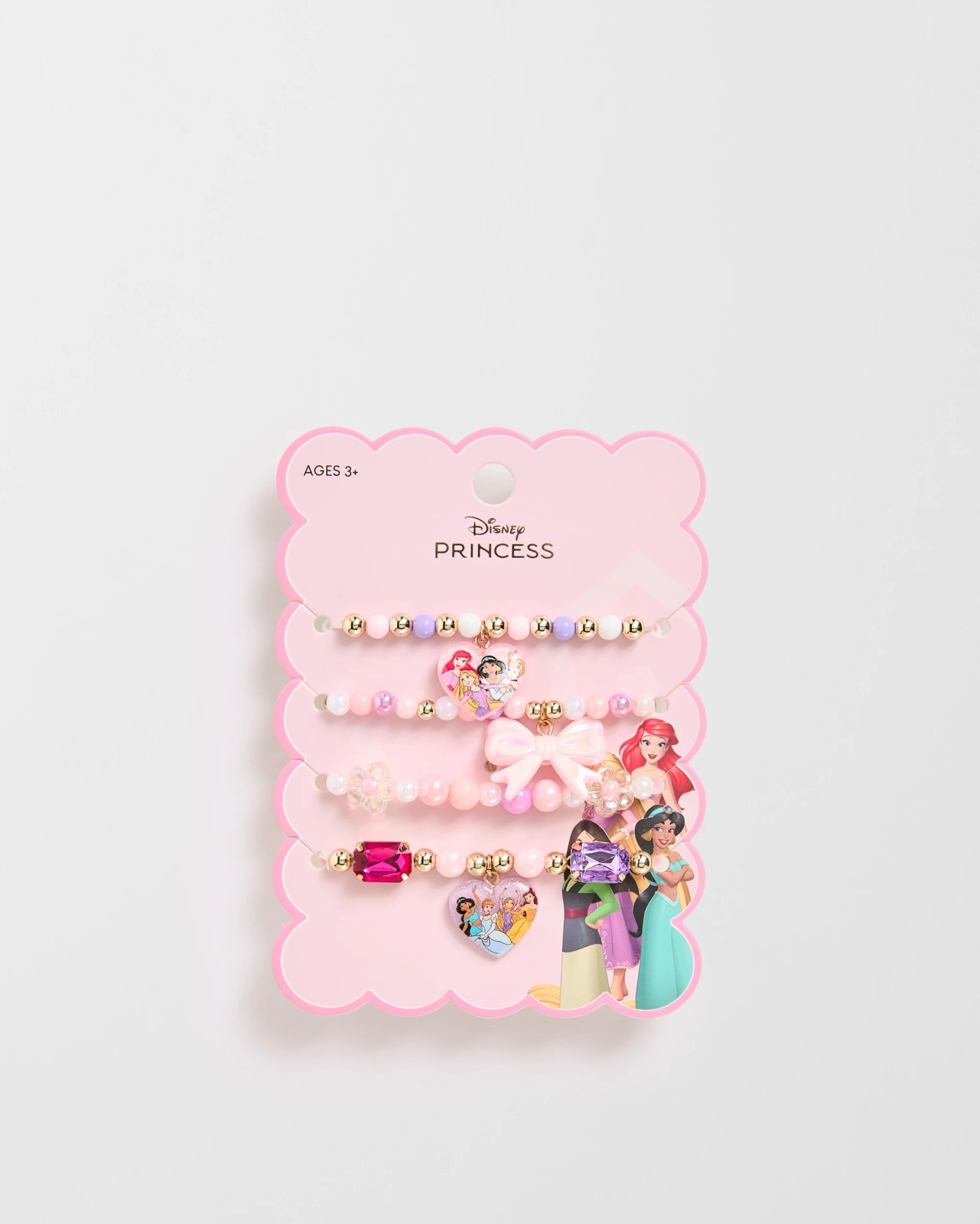 Disney Princess 4 Pack Stretch Bracelets 3 of 3