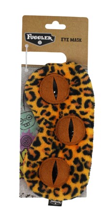 Fuggler Plush Eye Mask - Tiger Print