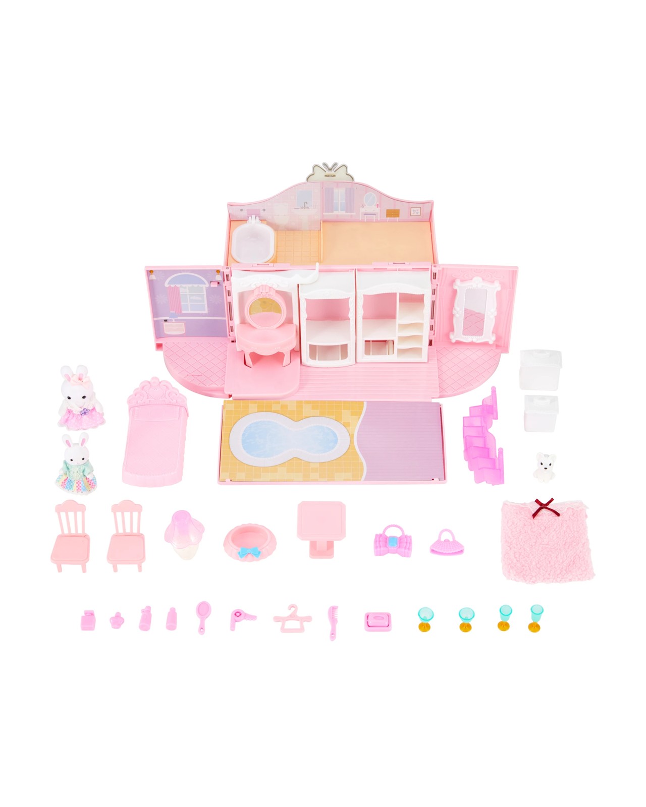30 Pack Forest Friends Fashion Wardrobe Bag Set 3 of 4