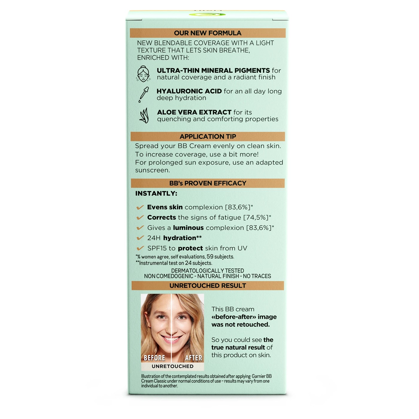 Garnier SkinActive Classic All-In-One Perfector BB Cream - Light 3 of 6