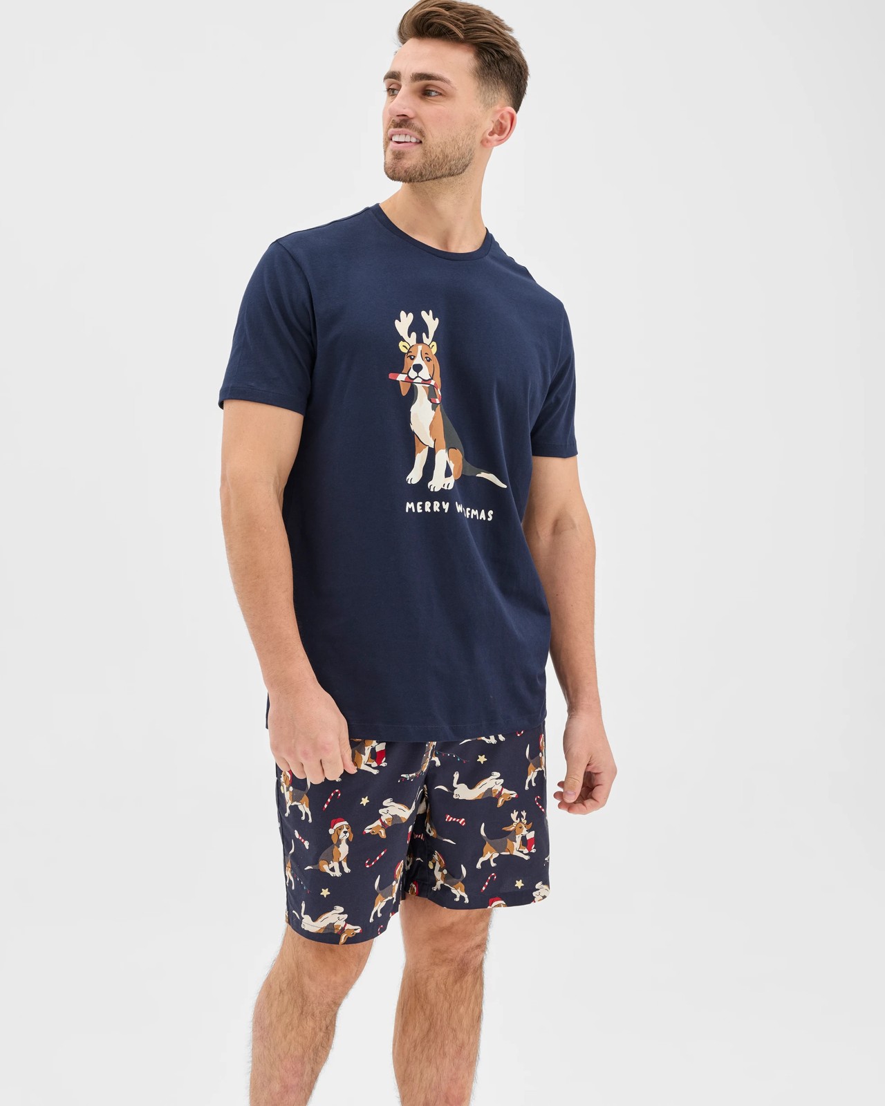 Maxx Australian Cotton Christmas Sleep T-Shirt 3 of 5
