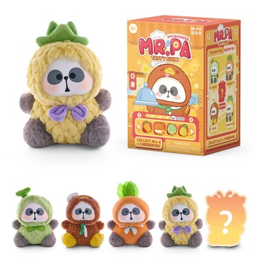 Mr. Pa Tasty Guide Collect 9" Panda Plush